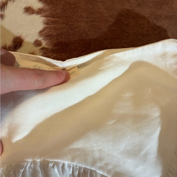 Forever That Girl White eyelet Anthropoligie skirt 
size medium - Picture 8 of 9